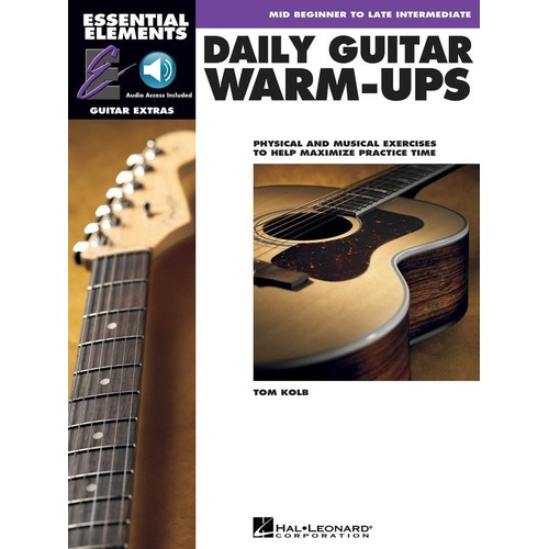 Essential Elements for Guitar Daily Warm Ups Book