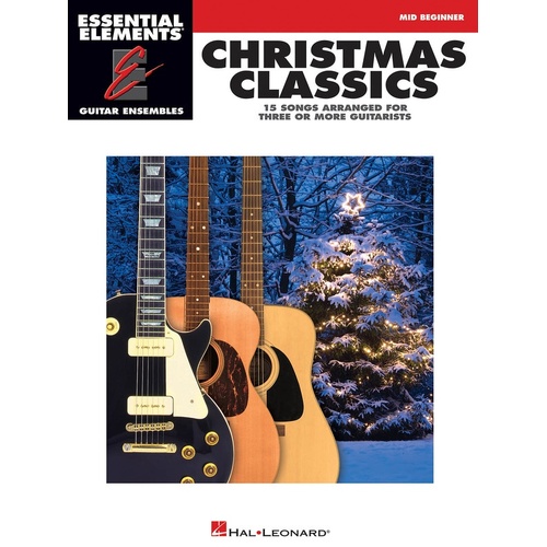 Christmas Classics Guitar Ensemble Essential Elements (Softcover Book)