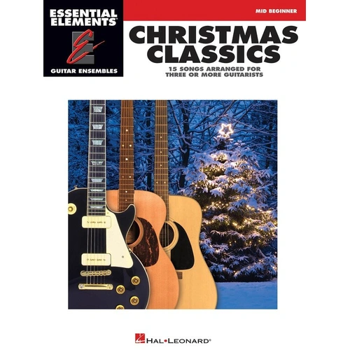 Christmas Classics Guitar Ensemble for Mid Beginner by Hal Leonard