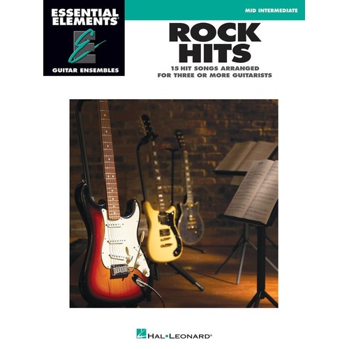 Rock Hits EE Guitar Ensemble Early Intermediate by Hal Leonard