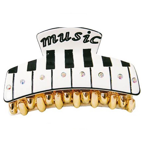 Piano Keys Hair Clip
