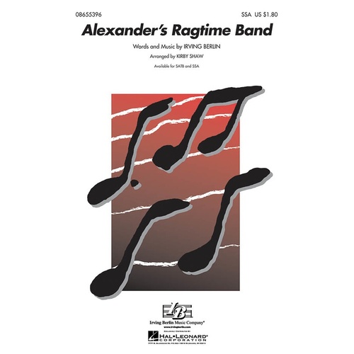 Alexanders Ragtime Band SSA Arr Shaw (Octavo)