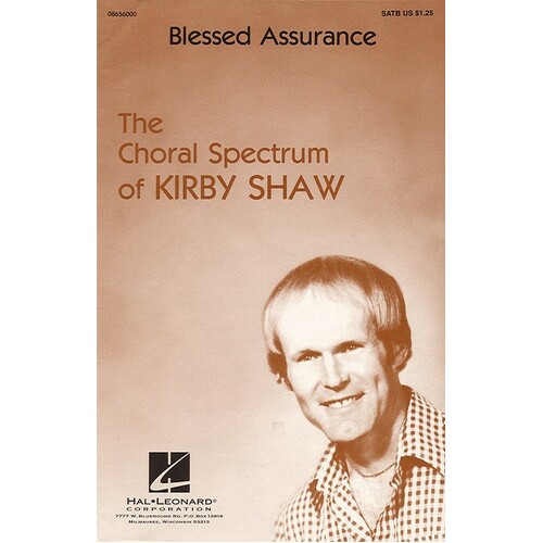 Blessed Assurance SATB