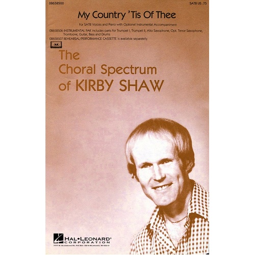 My Country Tis Of Thee SATB (Octavo)