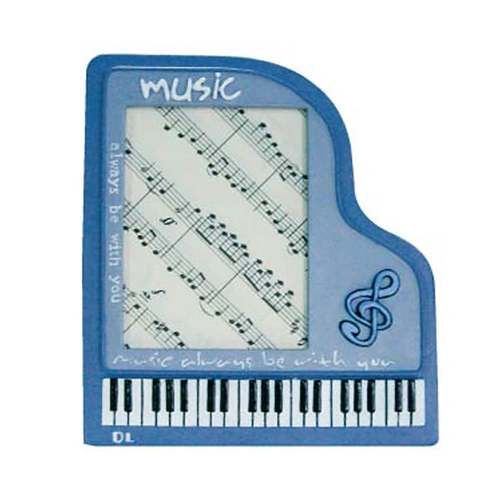 Grand Piano Blue Picture Frame
