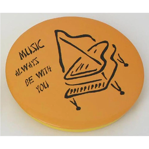 Yellow Money Deposit Can with Piano Design