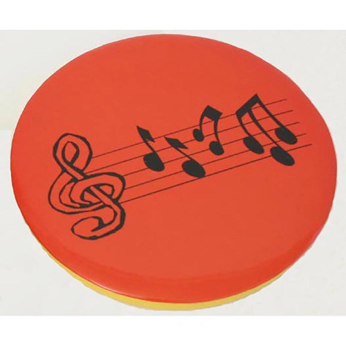 Red Money Deposit Can with Music and Pop-Out Stand, 16cm Diameter