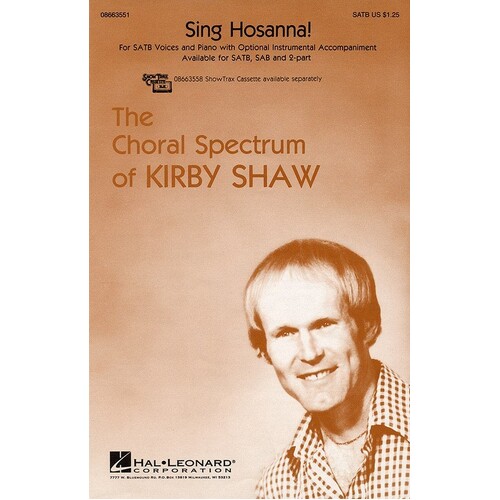 Sing Hosanna SATB (Octavo)