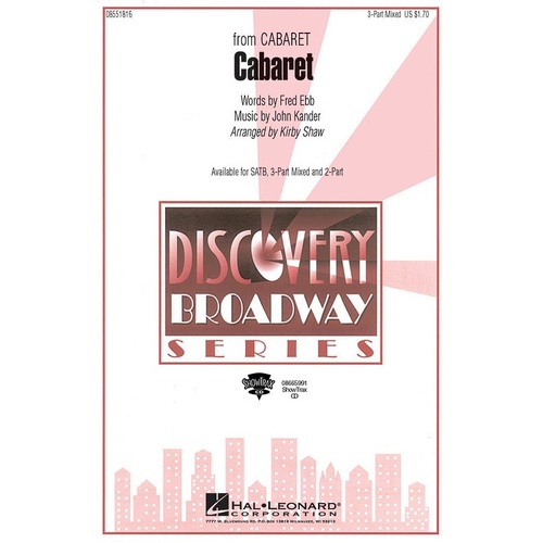 Cabaret ShowTrax CD (CD Only)