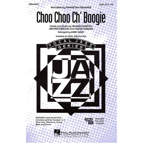Choo Choo Ch Boogie SATB (Octavo)