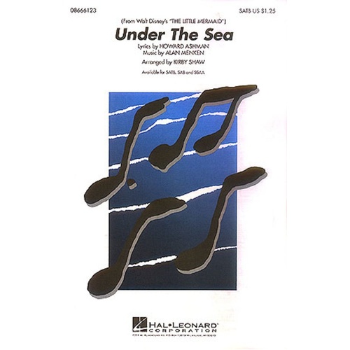 Under The Sea SATB A Cappella Arr Shaw (Octavo)