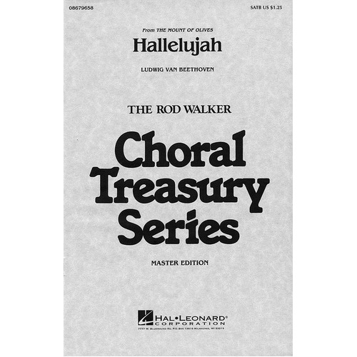 Hallelujah SATB Arr Walker (Octavo)