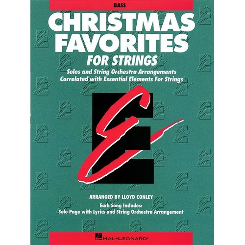 Essential Elements Christmas Favorites for Double Bass