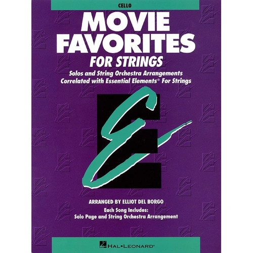 Essential Elements Movie Favorites for Cello