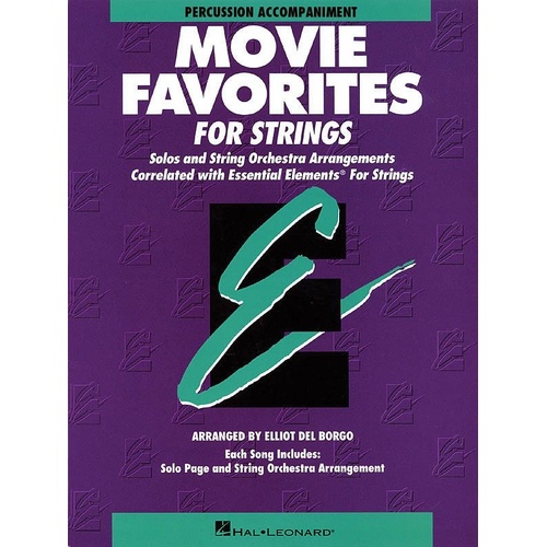 Essential Elements Movie Favorites for Strings