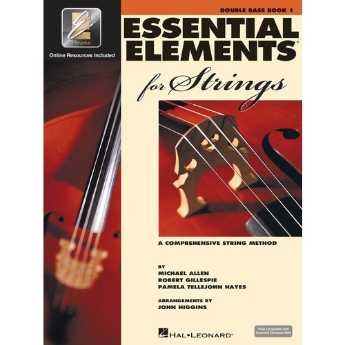 Essential Elements For Stgs Book 1 Double Bass Eei (Softcover Book/Online Audio)