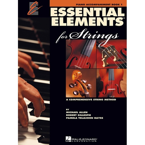 Essential Elements 2000 Book 1 Stgs Piano Accomp Essential Elements (Softcover Book)