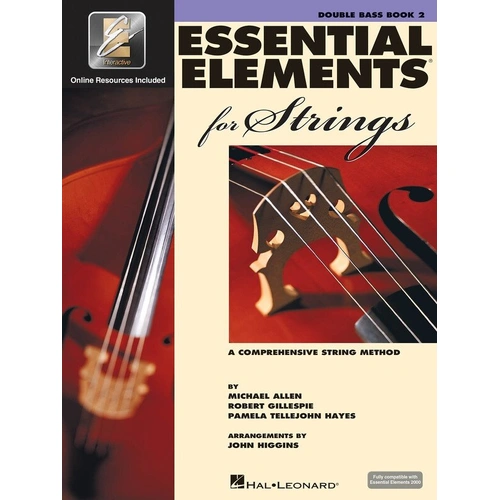 Essential Elements for Strings Book 2 Double Bass with CD by Hal Leonard
