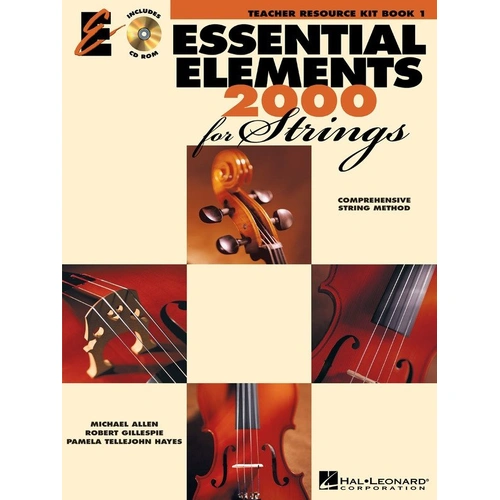 Essential Elements 2000 for Strings Teacher Resource Book 1 CD-ROM