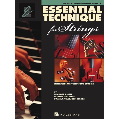 Essential Technique 2000 BK3 Piano Accompaniment for String Orchestra