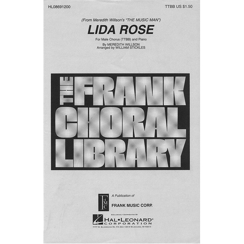 Lida Rose TTBB (Octavo)
