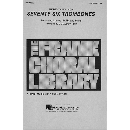 Seventy Six Trombones SATB (Octavo)