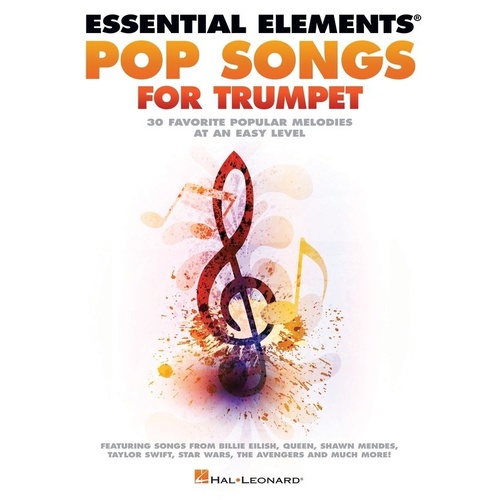 Essential Elements Pop Songs for Trumpet by Hal Leonard