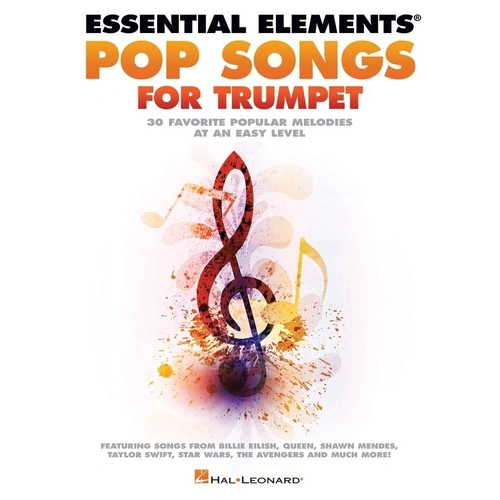 Essential Elements Pop Songs for Trumpet by Hal Leonard