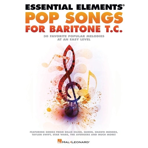 Essential Elements Pop Songs for Baritone T.C. - 30 Popular Melodies
