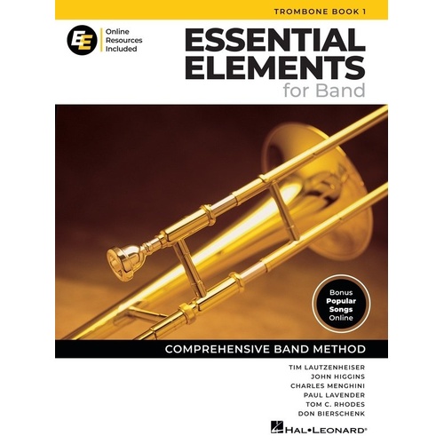 Essential Elements for Band - Trombone Book 1