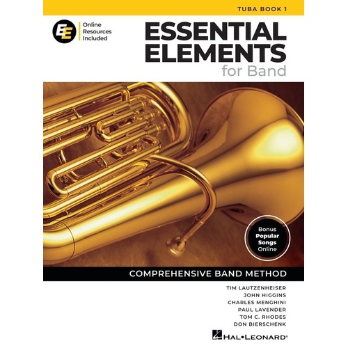 Essential Elements for Band - Tuba Book 1 by Hal Leonard