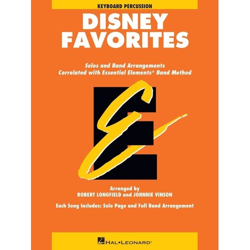 Disney Favorites Keyboard Percussion by Essential Elements