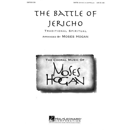 Battle Of Jericho SATB A Cappella (Octavo)