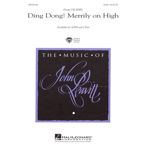 Ding Dong Merrily On High SATB (Octavo)