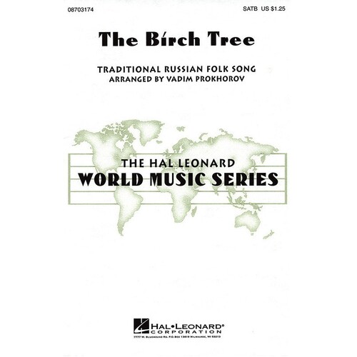 Birch Tree Russian Folk Song SATB