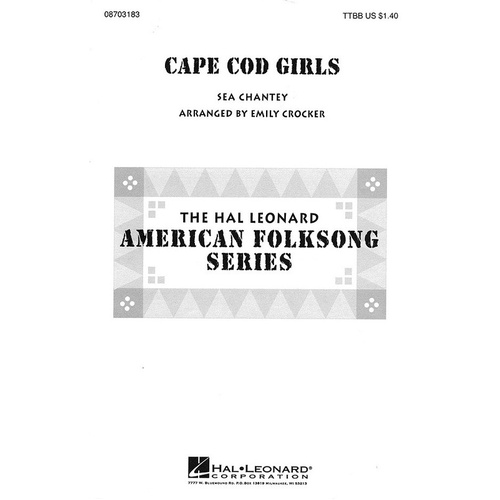 Cape Cod Girls TTBB (Octavo)