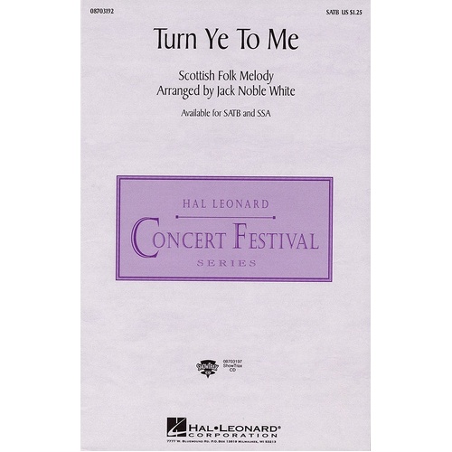 Turn Ye To Me ShowTrax CD (CD Only)