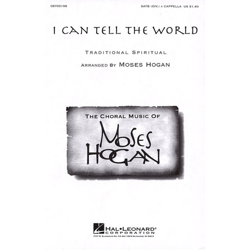 I Can Tell The World SATB Div A Capp (Octavo)