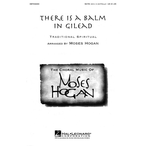 There Is Balm In Gilead SATB Div (Octavo)