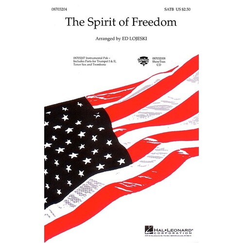 Spirit Of Freedom SATB Arr Lojeski