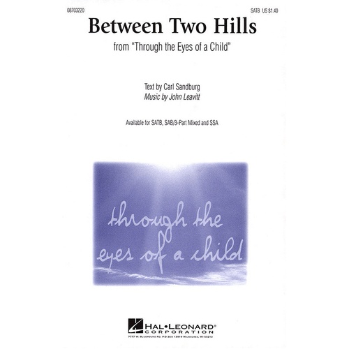 Between Two Hills SATB Arr Leavitt (Octavo)