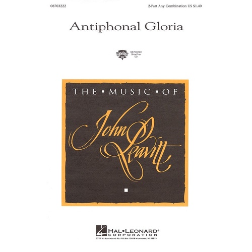 Antiphonal Gloria ShowTrax CD (CD Only)
