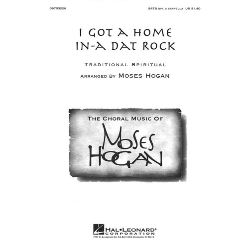 I Got A Home In A Dat Pack SATB Div Acap (Octavo)