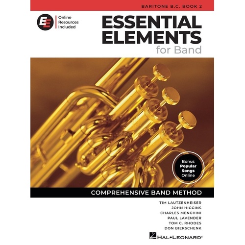 Essential Elements for Band - Baritone B.C. Book 2 by Hal Leonard