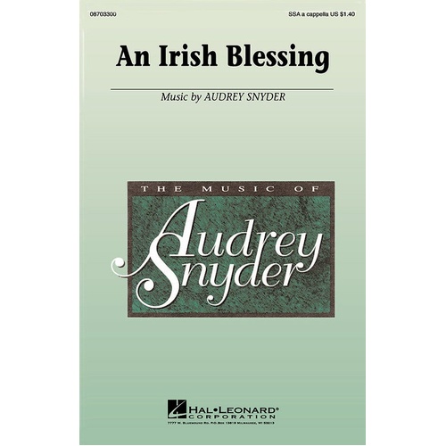 An Irish Blessing SSA Acap (Octavo)