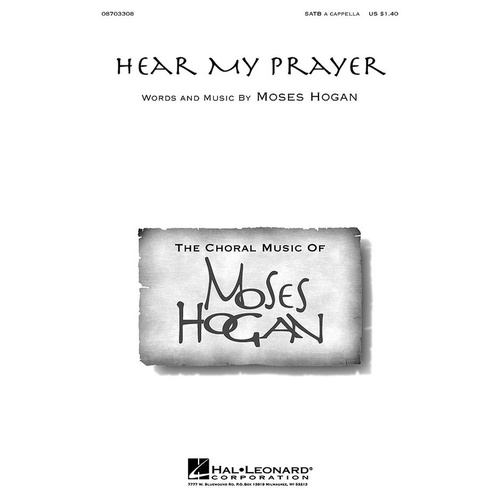 Hear My Prayer SATB A Cappella (Octavo)