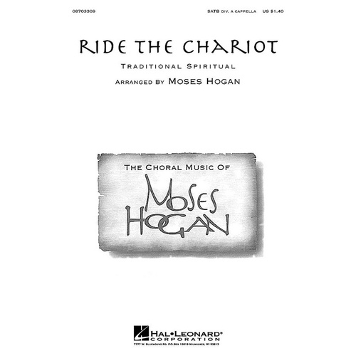 Ride The Chariot SATB A Cappella (Octavo)