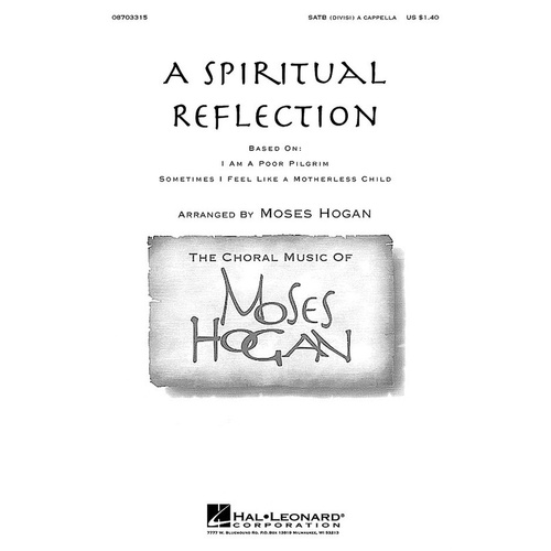 A Spiritual Relection SATB A Cap (Octavo)