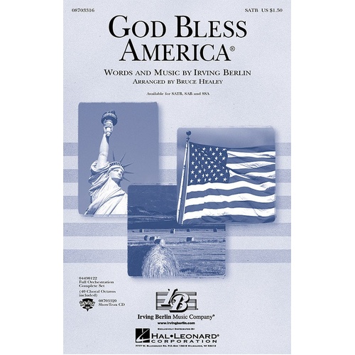 God Bless America SSA (Octavo)