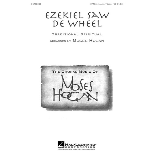 Ezekiel Saw De Wheel SATB A Cappella (Octavo)
